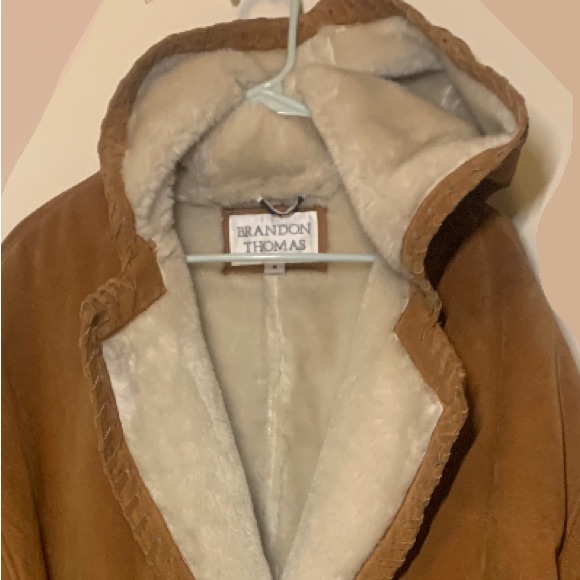 Vintage Leather Brandon Thomas Coat - Picture 3 of 3